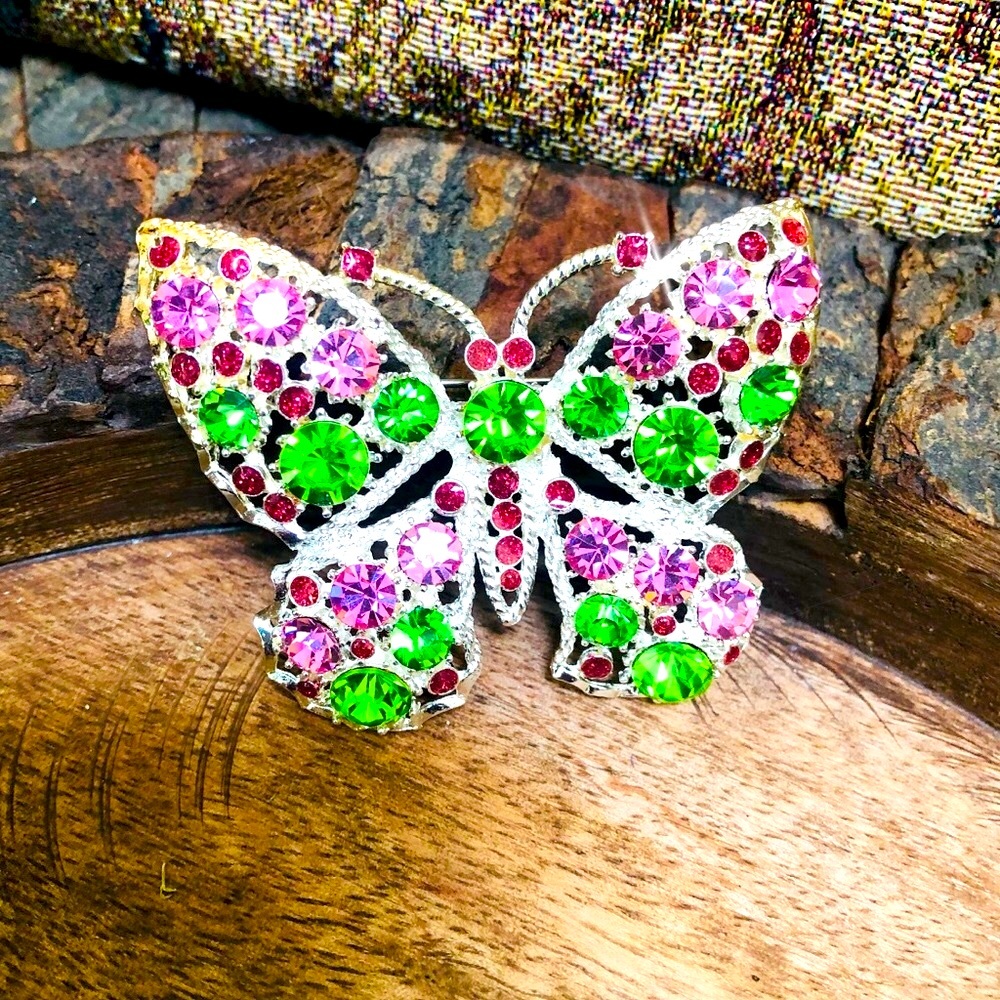 Sarah Coventry - Brilliant Butterfly Brooch